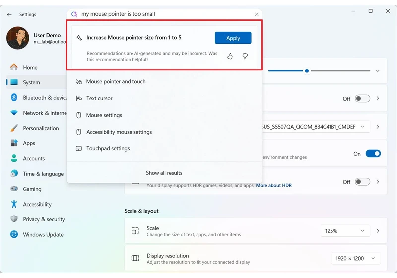 Here’s the secret behind Microsoft’s AI agents — meet Mu, the compact AI model transforming Settings on your PC