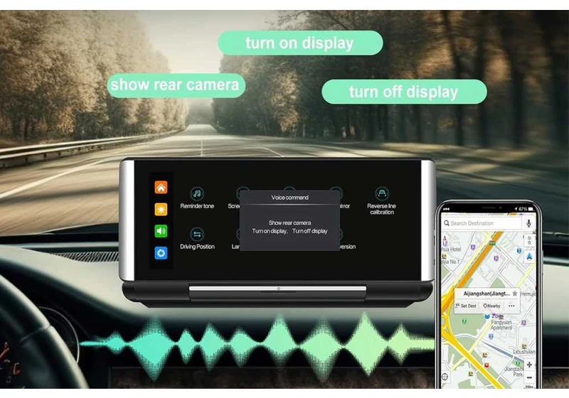 Drive safer with this car display — now $95.99