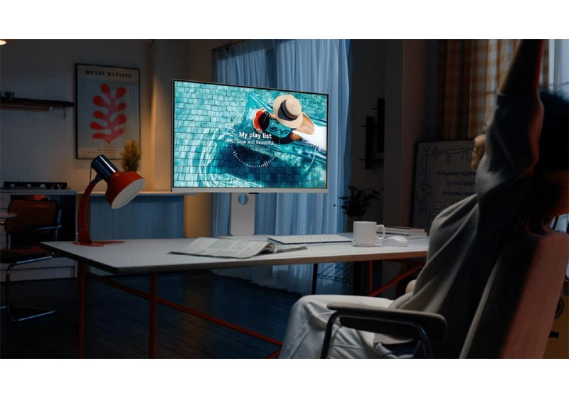 LG's new MyView 4K monitors have webOS smart features baked in