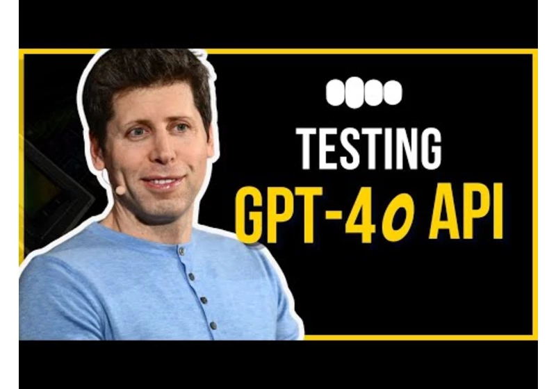 Getting Started with GPT-4o API, Image Understanding, Function Calling and MORE
