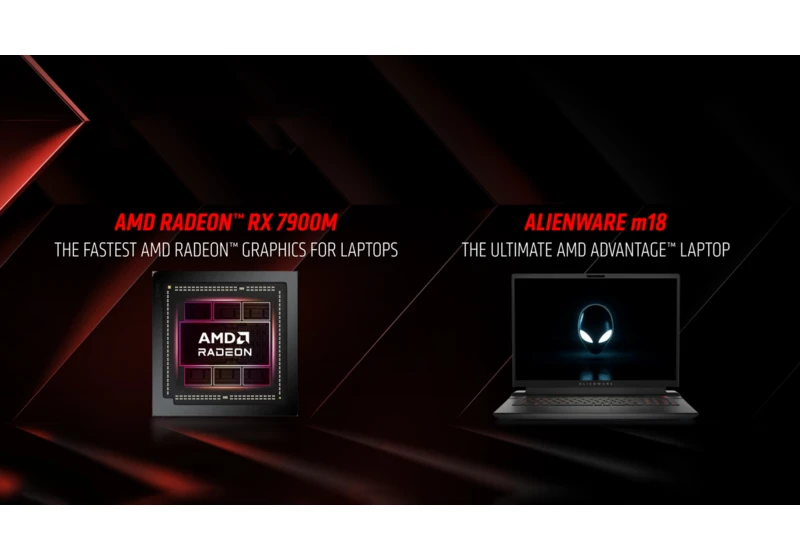  AMD Radeon RX 7900M Arrives in Alienware m18 Gaming Laptop 