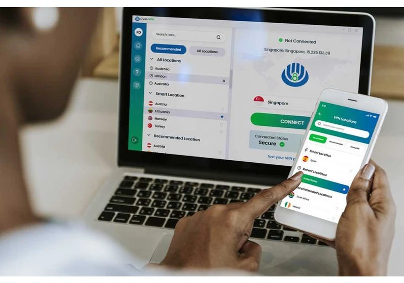Prioritize your privacy with a $40 lifetime Oyster VPN subscription