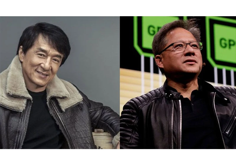 Nvidia CEO Suggests Jackie Chan Play Him in a Biopic