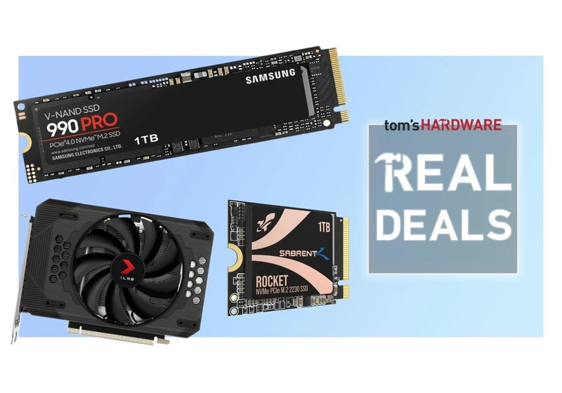 One of the Fastest Gen 4 SSDs — Samsung's 990 Pro 1TB Is Back Down to $74: Real Deals