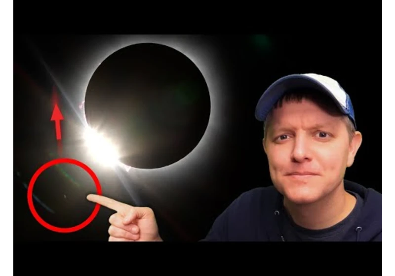 What's Flying In My Eclipse Video? - Smarter Every Day 298