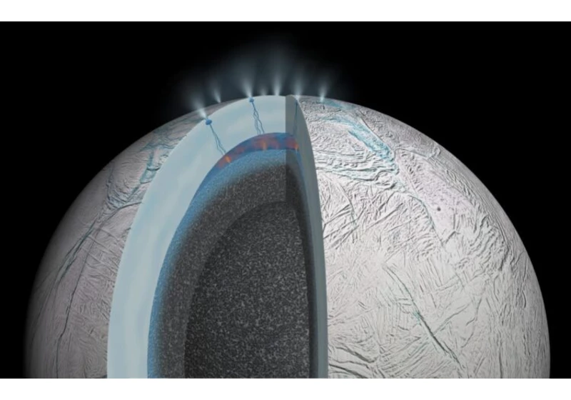 Signs of life detectable in single ice grain emitted from extraterrestrial moons