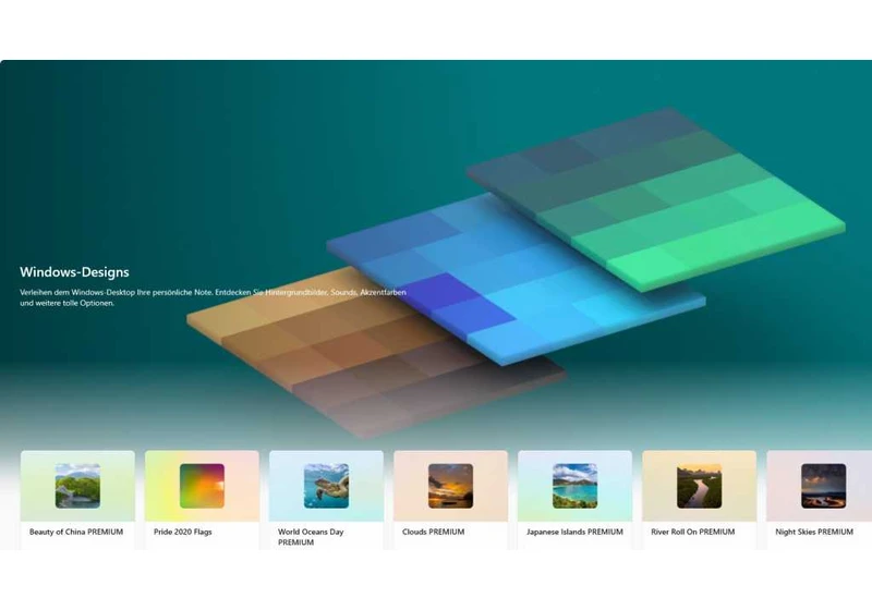 Want more Windows themes? Check out the Microsoft Store