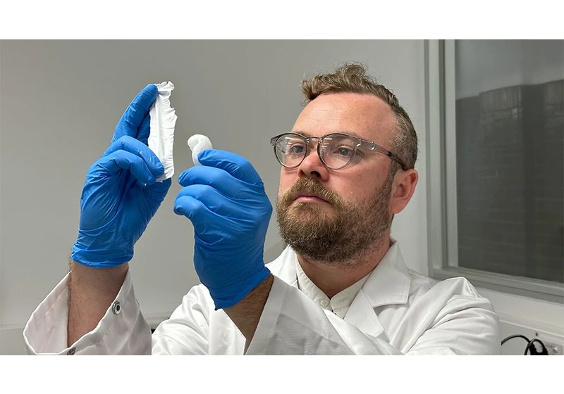 Kill two birds with one stone — recycled polystyrene material that looks like bird feather could be used to generate electricity from waste energy in air
