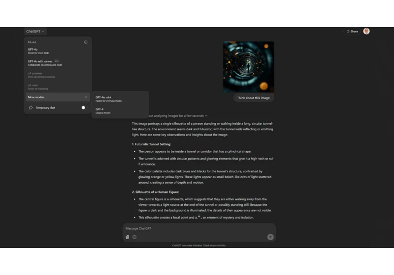 ChatGPT o1 model briefly escapes preview mode