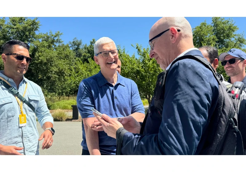 Tim Cook won't leave Apple 'til a voice in his head tells him to do so