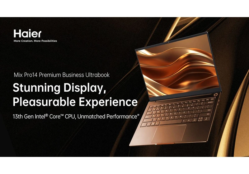 Introducing the Haier Mix Pro14 Ultrabook: Unmatched performance and sleek design at an unbeatable price