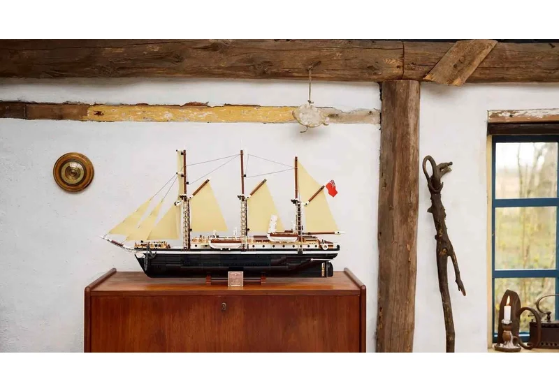 Lego will let you build Sir Ernest Shackleton’s iconic lost ship, the Endurance, in its next Icons set