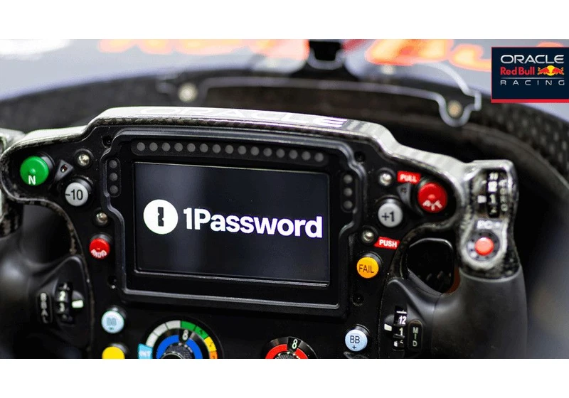 Oracle Red Bull Racing signs up 1Password to boost its Formula 1 security