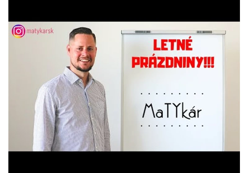 ŠKOLSKÝ ROK 2023/2024 KONČÍ, SÚ TU LETNÉ PRÁZDNINY! 🙂