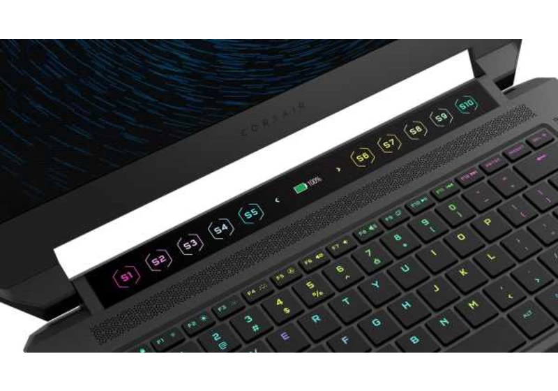 Corsair’s first laptop has all-AMD guts and an Elgato Stream Deck inside