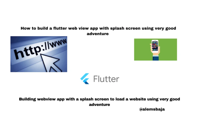 How to build a flutter web view app with splash screen using very good adventure