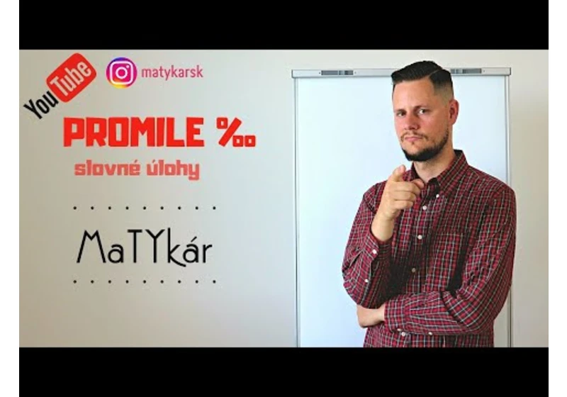 PROMILE - slovné úlohy