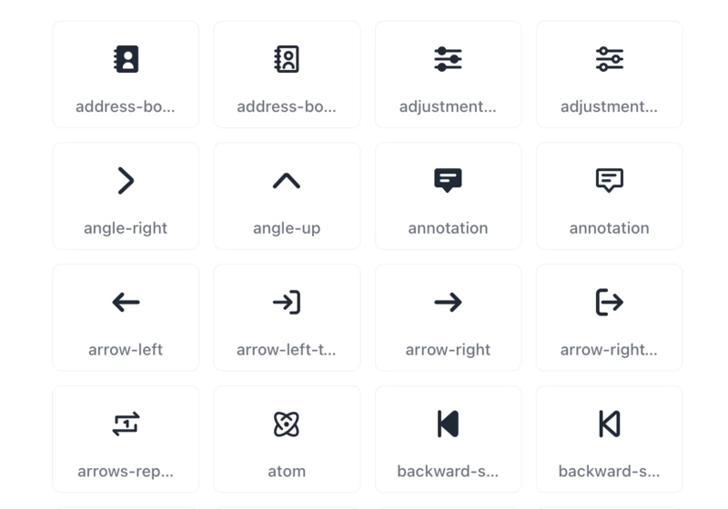 Flowbite Icons – Open-source SVG icons