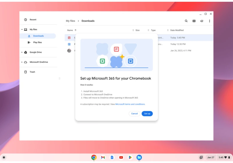 Unusual collab will make Office much easier to run on Chromebooks