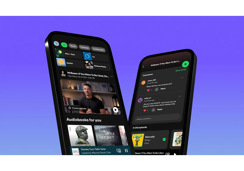 Spotify adds a 'Following' feed and 'In this episode' section for podcasts