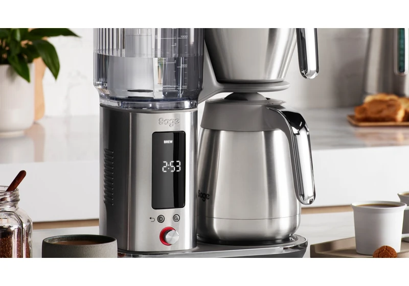 I went hands-on with the new Sage Luxe Brewer Thermal, and it might be the best drip coffee maker I've ever used