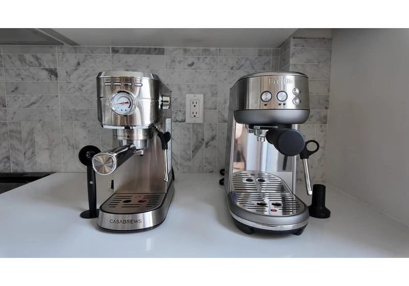 What's the Better Buy, Casabrews' $140 Espresso Machine or the $300 Breville Bambino?