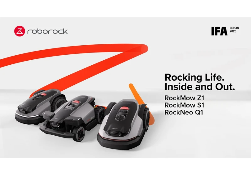 Roborock’s New Lineup at IFA 2025 Includes Its First Robot Lawnmowers, an Ultra-Thin Robot Vacuum and More