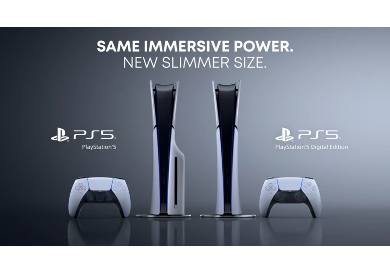 New PS5 Design is Thinner, Upgrades to 1TB SSD