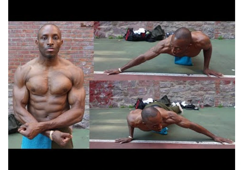 200 Archer Push Ups in 10 Minutes Challenge - Bruce Gunz | That's Good Money