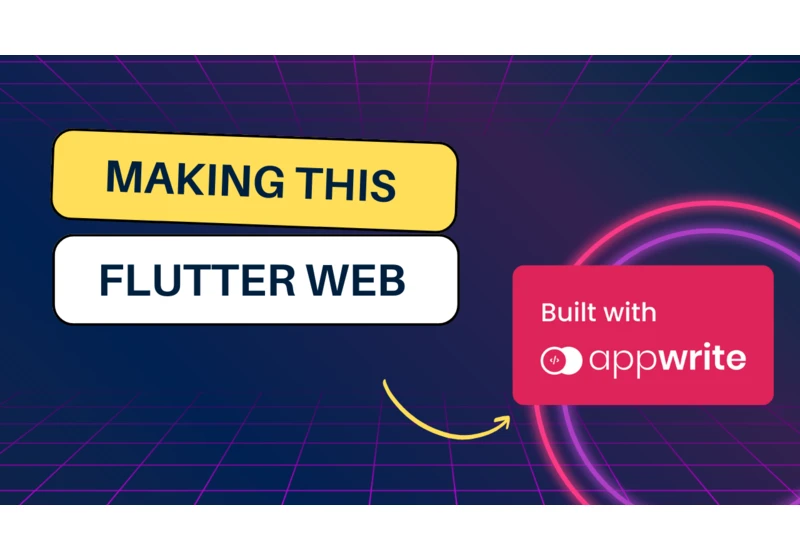 Creating an Appwrite Website UI with Flutter Web