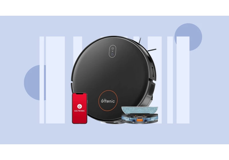 Save $90 on the Ultenic D6S Robot Vacuum on Amazon     - CNET