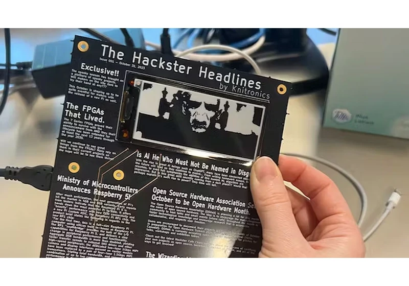 Raspberry Pi Adds Magic to Harry Potter Newspaper