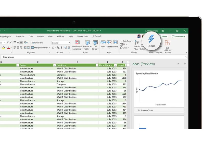 Today I learned you can import Excel data from screenshots