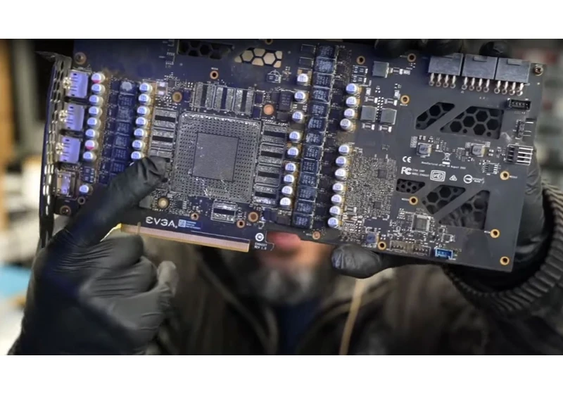 Nvidia RTX 3090 sent in to repairer was missing the GPU and all its memory chips