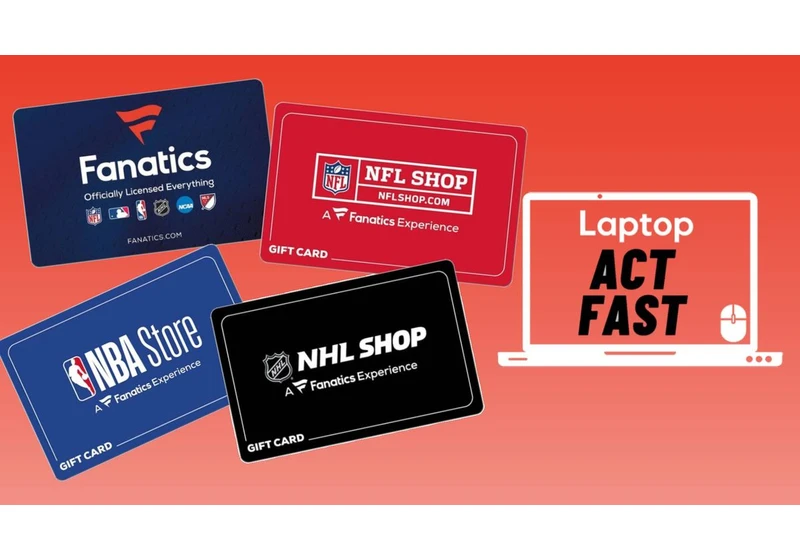 You still have time to save $10 on sports-centric gift cards at Best Buy