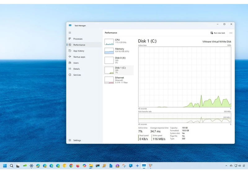 How to monitor drive activity on Windows 11