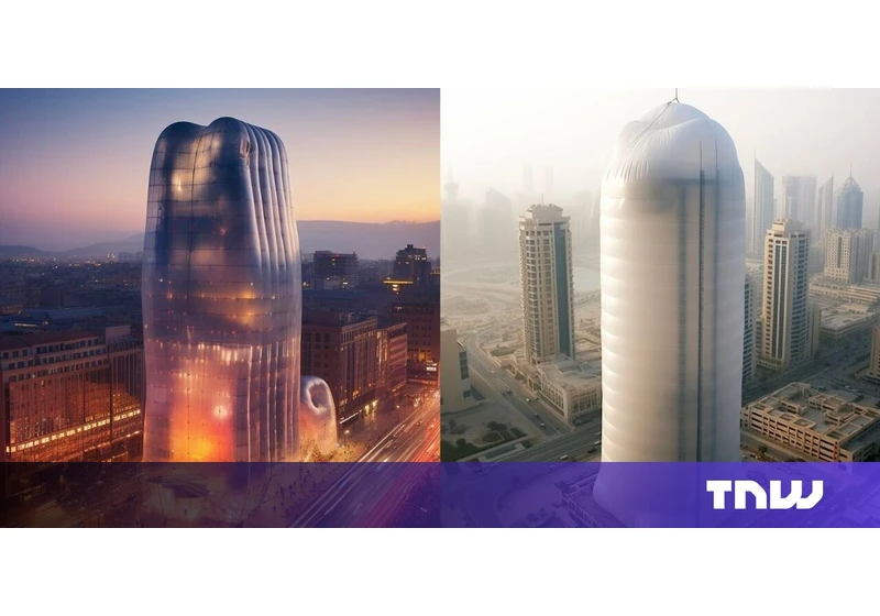 A glimpse into AI’s future in architecture: Inflatable skyscrapers