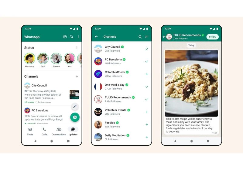 WhatsApp takes on Twitter with Channels