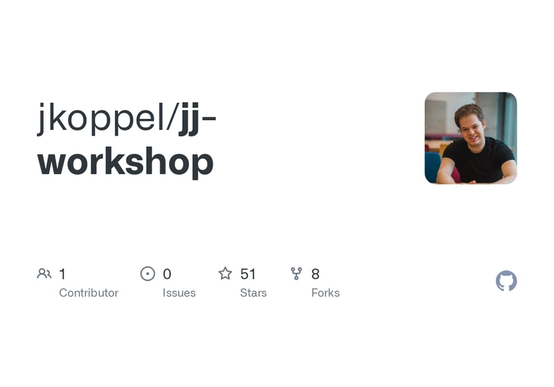 The JJ VCS workshop: A zero-to-hero speedrun