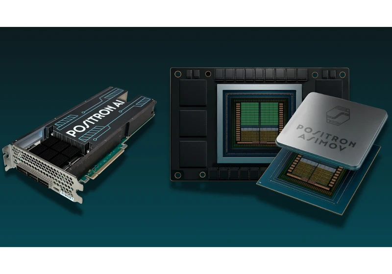  Positron AI says its Atlas accelerator beats Nvidia H200 on inference in just 33% of the power — delivers 280 tokens per second per user with Llama 3.1 8B in 2000W envelope 