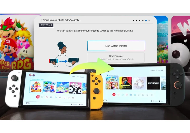 Transferring Data from Nintendo Switch to Switch 2 video