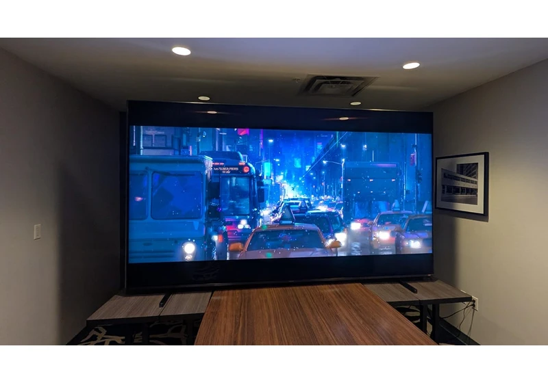 I Watched a $30,000, 116-Inch TV. Now I Need a Bigger Living Room