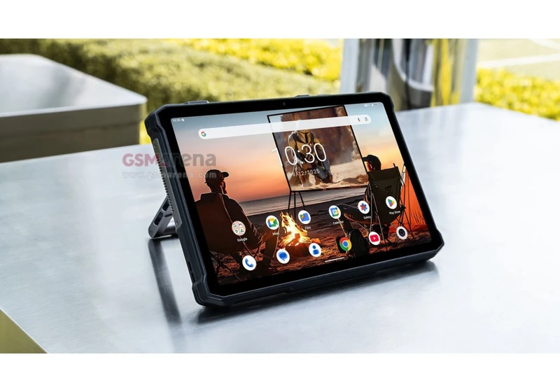  In case you want to watch a video tutorial underwater, Ulefone has a waterproof tablet with a projector and a humongous 24,200mAh battery 
