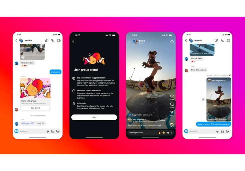 Instagram now lets you combine your Reels recommendations with friends