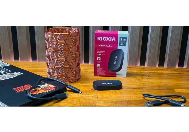 Kioxia Exceria Plus G2 (2TB) review: Convex and compact