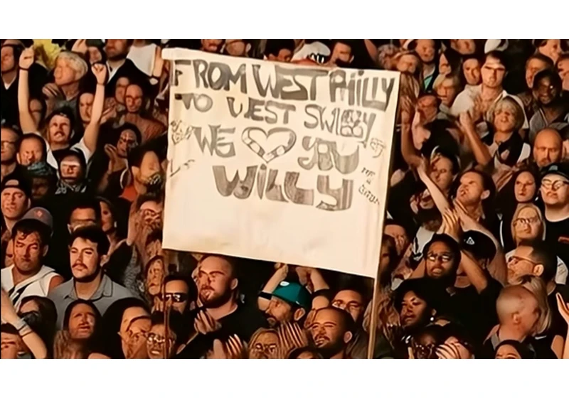 Horrifying AI Crowds Apparently Used in Will Smith Concert Video