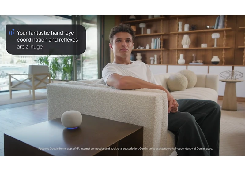 Is this Google's first Gemini-powered smart speaker?