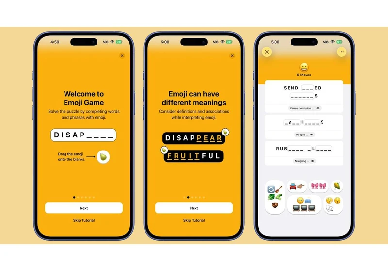 Apple News+ subscribers are getting an emoji game with iOS 26