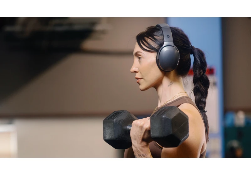 Skullcandy launches over-ear headphones for the gym with sweat-resistance and driving bass, but there's a big feature missing for the price