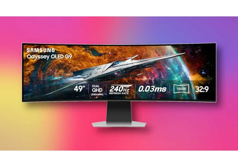 Samsung’s huge ultrawide OLED monitor is a jaw-dropping $800 off